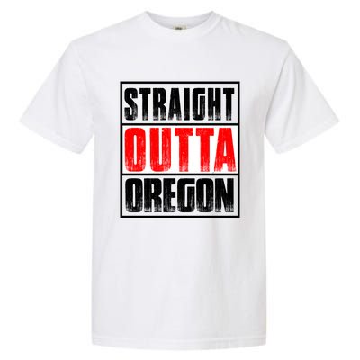 Straight Outta Oregon Garment-Dyed Heavyweight T-Shirt