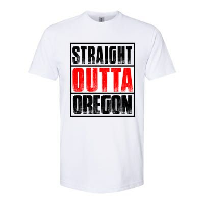 Straight Outta Oregon Softstyle® CVC T-Shirt