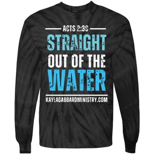 Straight Out Of The Water Tie-Dye Long Sleeve Shirt