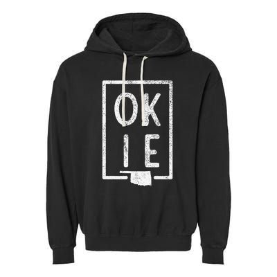 State Of Oklahoma Okie Pride Garment-Dyed Fleece Hoodie