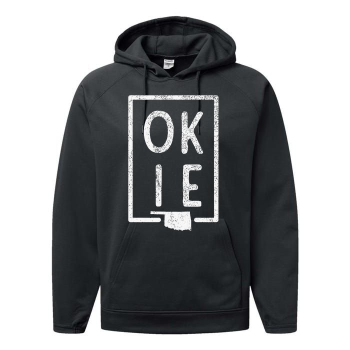 State Of Oklahoma Okie Pride Performance Fleece Hoodie