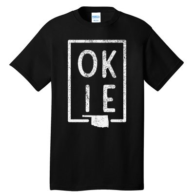 State Of Oklahoma Okie Pride Tall T-Shirt