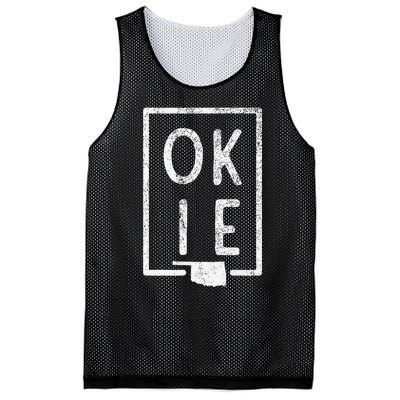 State Of Oklahoma Okie Pride Mesh Reversible Basketball Jersey Tank