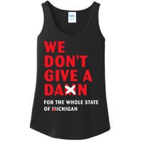 State of Ohio We Don't Give A Damn For Michigan Ladies Essential Tank