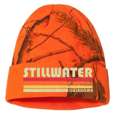 Stillwater Ok Oklahoma Funny City Home Roots Gift Retro 80s Kati Licensed 12" Camo Beanie