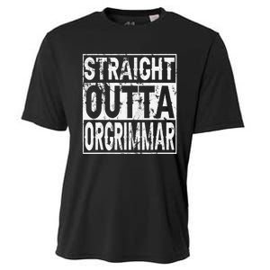 Straight Outta Orgrimmar Horde Gamer Cooling Performance Crew T-Shirt