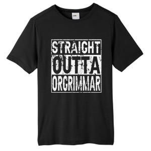 Straight Outta Orgrimmar Horde Gamer Tall Fusion ChromaSoft Performance T-Shirt