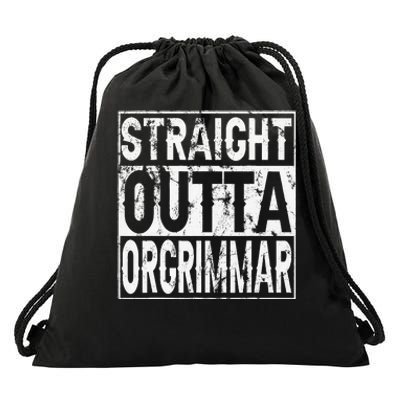 Straight Outta Orgrimmar Horde Gamer Drawstring Bag