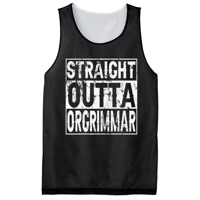 Straight Outta Orgrimmar Horde Gamer Mesh Reversible Basketball Jersey Tank