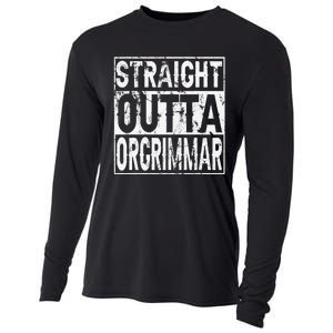 Straight Outta Orgrimmar Horde Gamer Cooling Performance Long Sleeve Crew