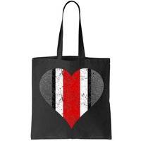 State Of Ohio Pride Striped Distressed Bag