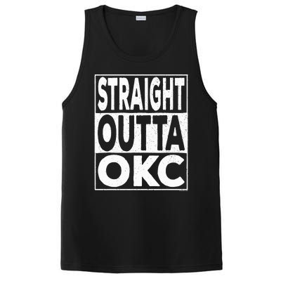 Straight Outta Okc Oklahoma City PosiCharge Competitor Tank