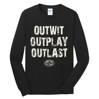 Survivor Outwit Outplay Outlast Tall Long Sleeve T-Shirt