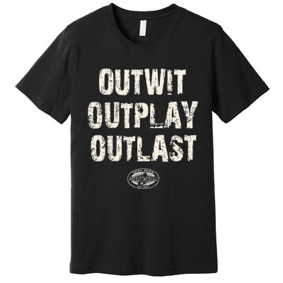 Survivor Outwit Outplay Outlast Premium T-Shirt