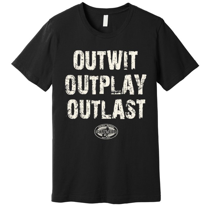 Survivor Outwit Outplay Outlast Premium T-Shirt