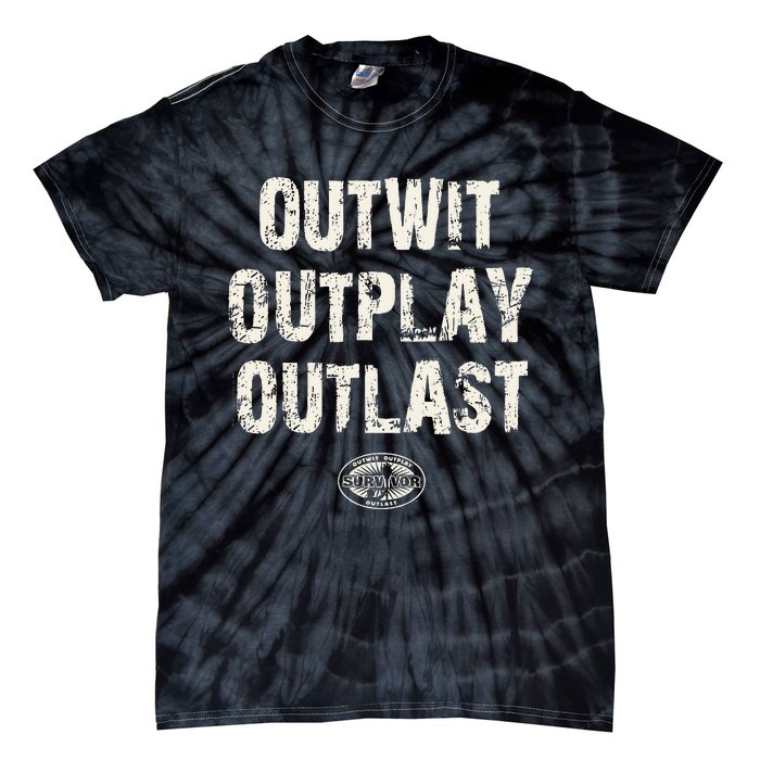 Survivor Outwit Outplay Outlast Tie-Dye T-Shirt