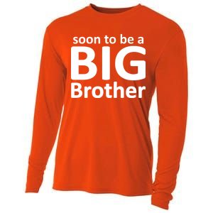 Soon To Be A Big Brother Cooling Performance Long Sleeve Crew