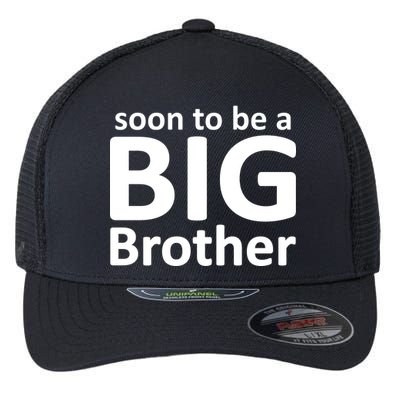 Soon To Be A Big Brother Flexfit Unipanel Trucker Cap