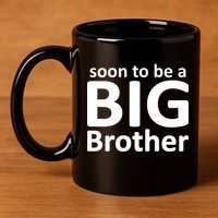 Soon To Be A Big Brother 11oz C Handle Ceramic Mug
