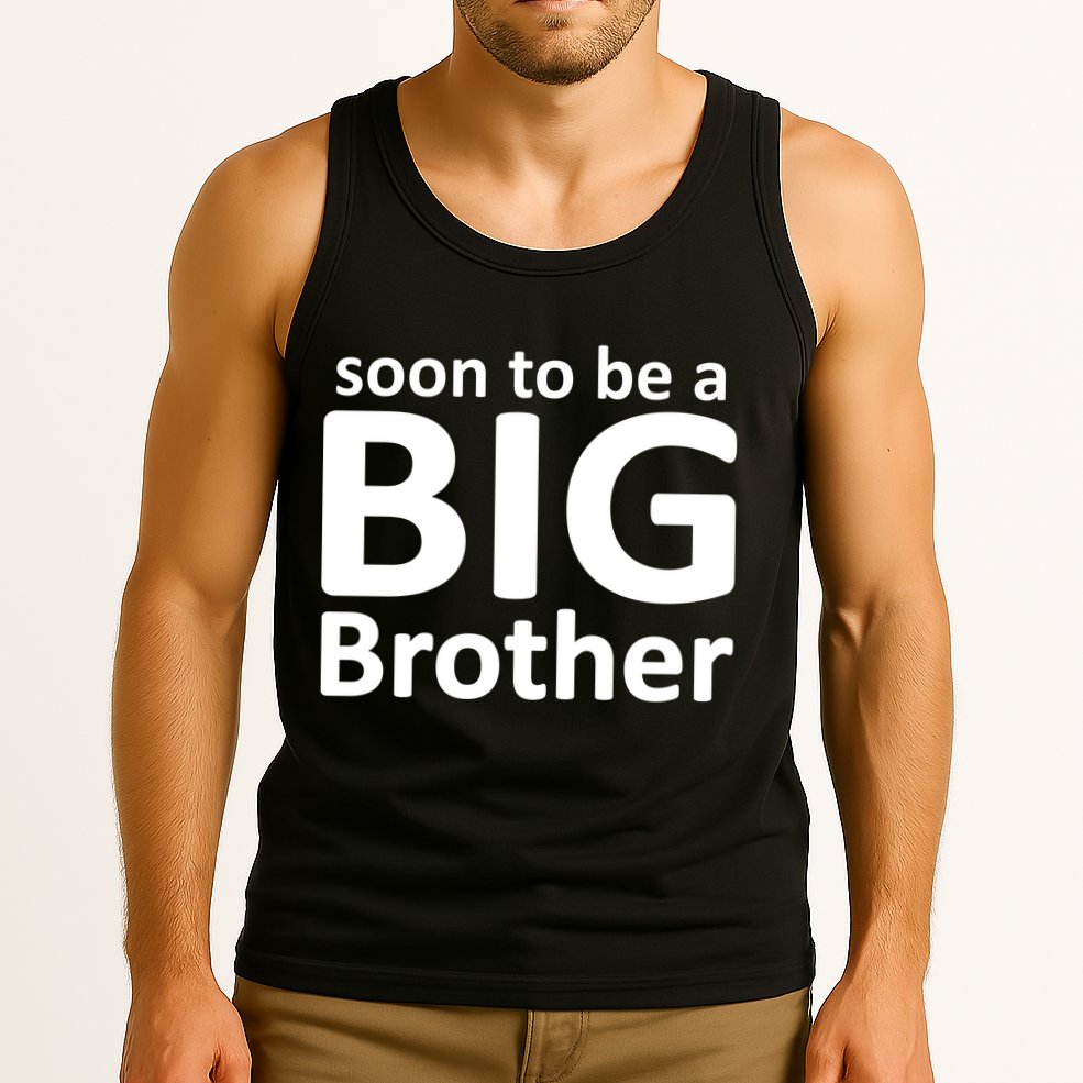 Soon To Be A Big Brother Tank Top