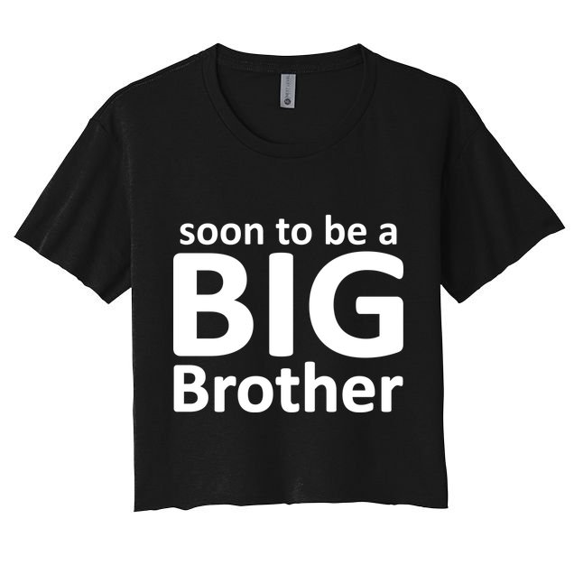 Soon To Be A Big Brother Crop Top