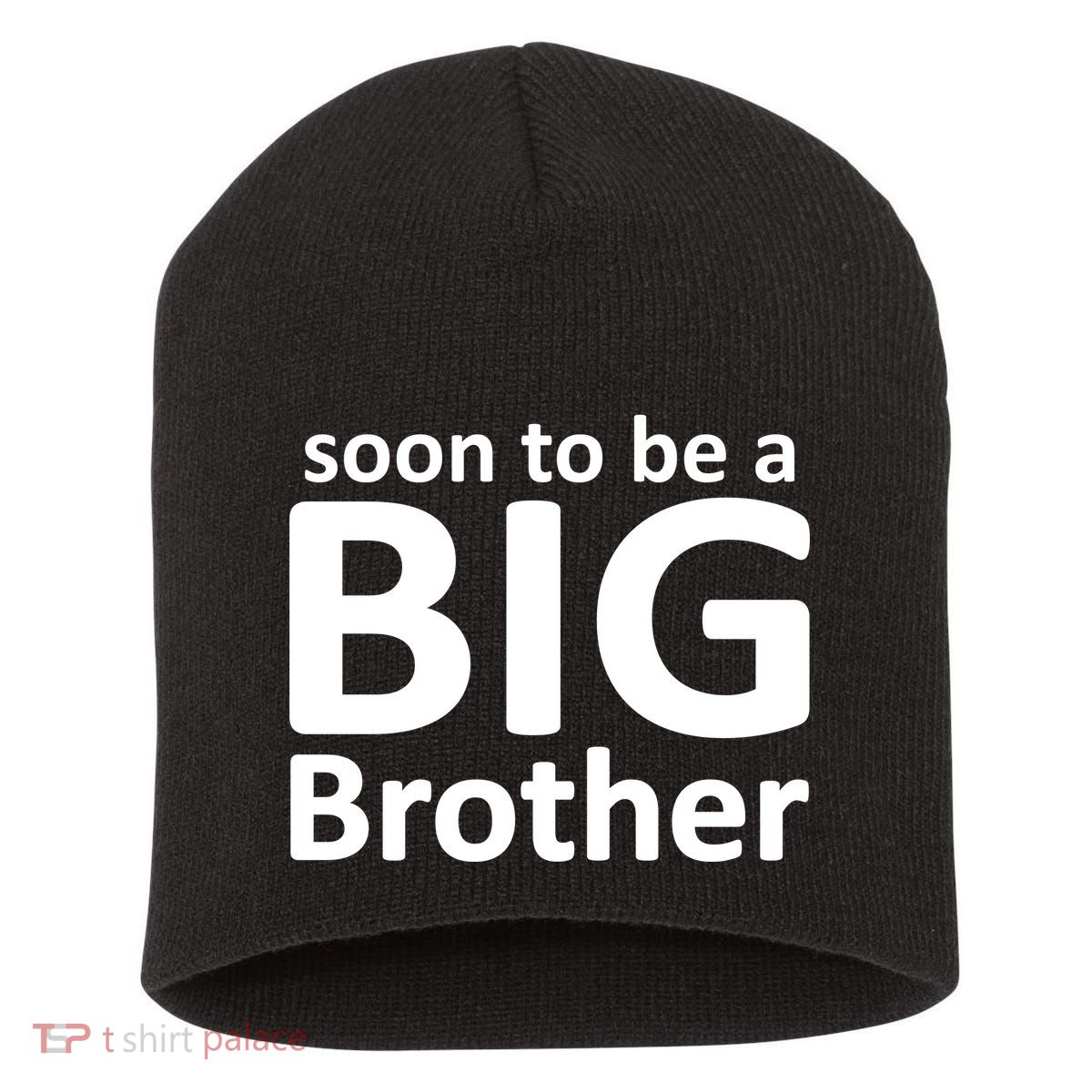 Soon To Be A Big Brother Short Acrylic Beanie