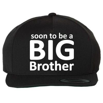 Soon To Be A Big Brother Wool Snapback Cap