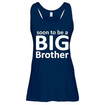 Soon To Be A Big Brother Ladies Essential Flowy Tank