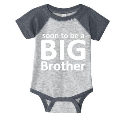 Soon To Be A Big Brother Infant Baby Jersey Bodysuit