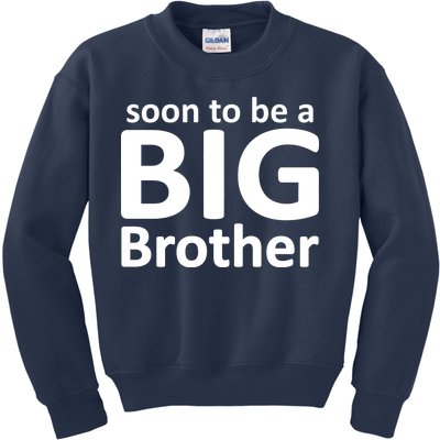 Soon To Be A Big Brother Kids Sweatshirt