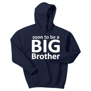 Soon To Be A Big Brother Kids Hoodie