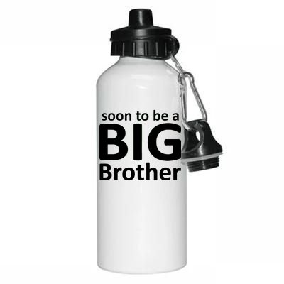 Soon To Be A Big Brother Aluminum Water Bottle 