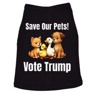 Save Our Pets Vote Trump Political Doggie Tank