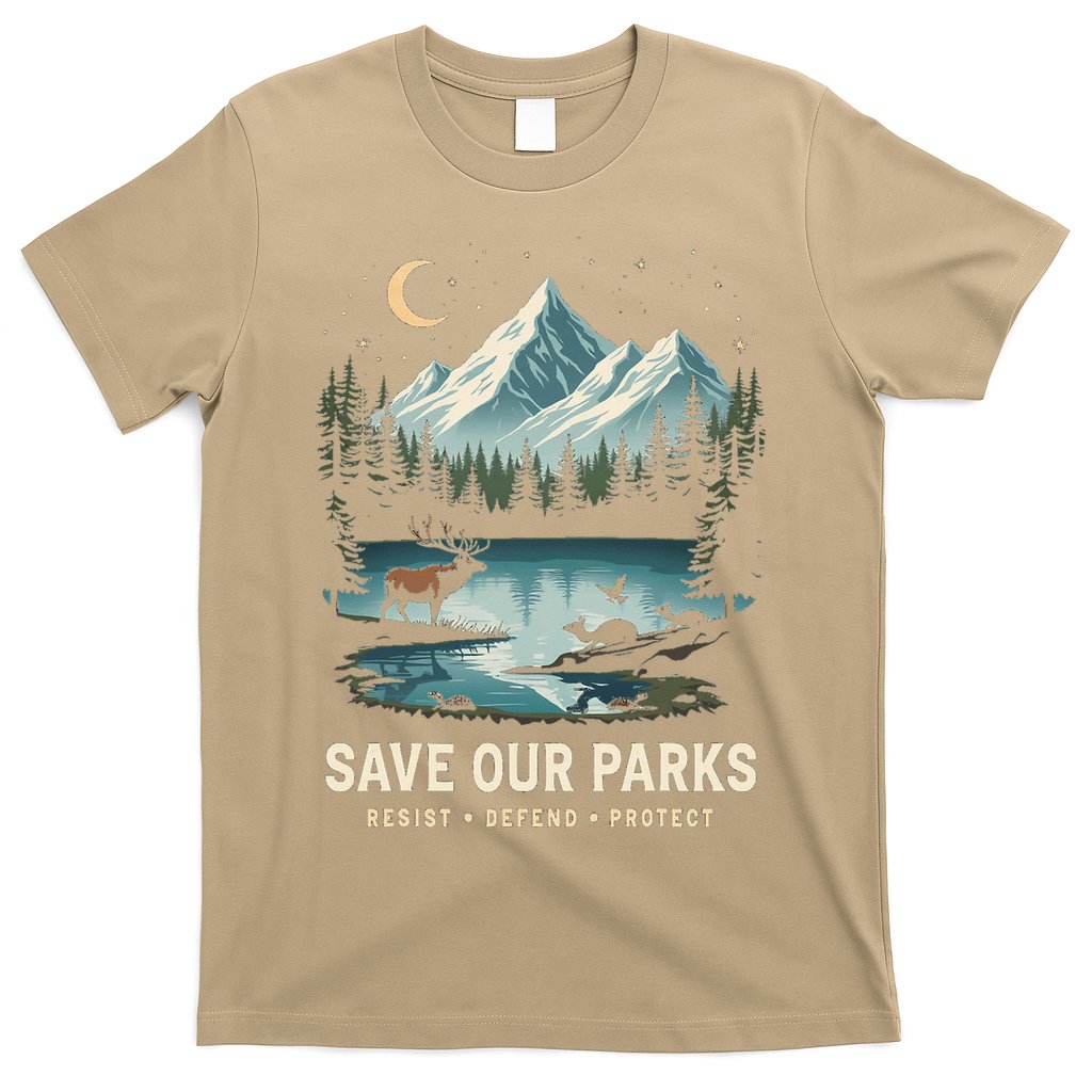 Save Our Parks Resist National Park Protect ALT US Wildlife T-Shirt