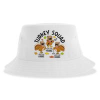 Slp Ot Pt Turkey Squad Thanksgiving Sustainable Bucket Hat