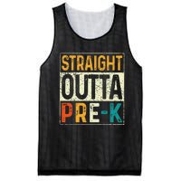 Straight Outta Pre K Preschool Graduation Gifts Mesh Reversible Basketball Jersey Tank