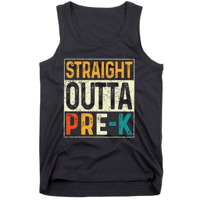 Straight Outta Pre K Preschool Graduation Gifts Tank Top