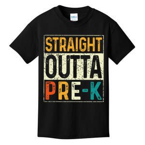 Straight Outta Pre K Preschool Graduation Gifts Kids T-Shirt