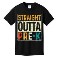 Straight Outta Pre K Preschool Graduation Gifts Kids T-Shirt