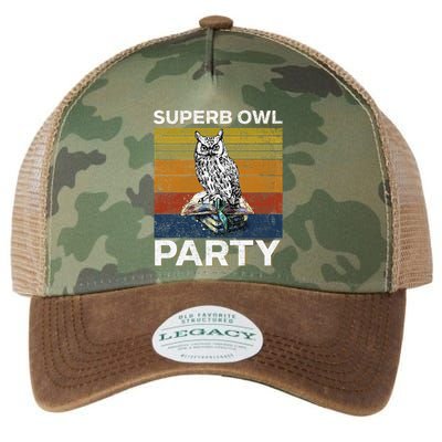Superb Owl Party What We Do In The Shadows Owl Lover Legacy Tie Dye Trucker Hat