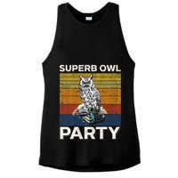 Superb Owl Party What We Do In The Shadows Owl Lover Ladies PosiCharge Tri-Blend Wicking Tank