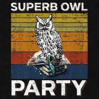 Superb Owl Party What We Do In The Shadows Owl Lover Ladies PosiCharge Tri-Blend Wicking Tank