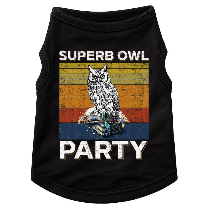 Superb Owl Party What We Do In The Shadows Owl Lover Doggie Tank
