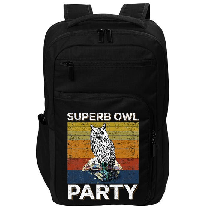 Superb Owl Party What We Do In The Shadows Owl Lover Impact Tech Backpack