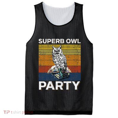 Superb Owl Party What We Do In The Shadows Owl Lover Mesh Reversible Basketball Jersey Tank