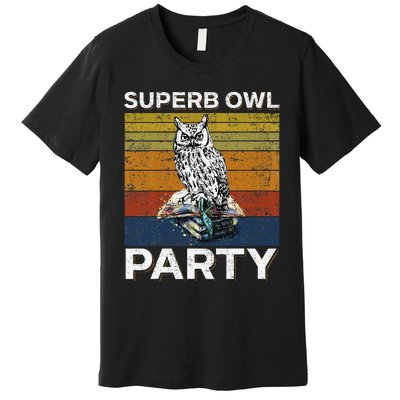 Superb Owl Party What We Do In The Shadows Owl Lover Premium T-Shirt