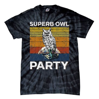 Superb Owl Party What We Do In The Shadows Owl Lover Tie-Dye T-Shirt