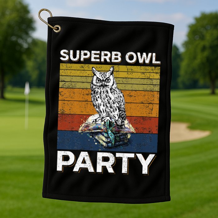 Superb Owl Party What We Do In The Shadows Owl Lover Golf Towel
