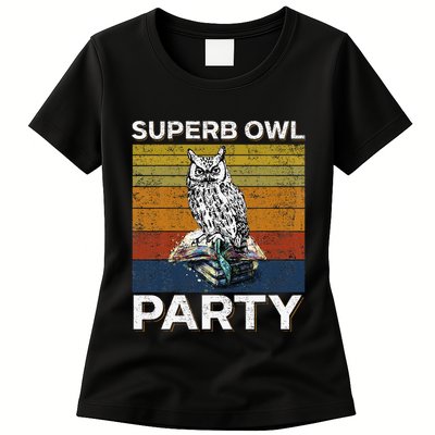 Superb Owl Party What We Do In The Shadows Owl Lover Womens T-Shirt