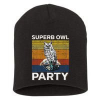 Superb Owl Party What We Do In The Shadows Owl Lover Short Acrylic Beanie